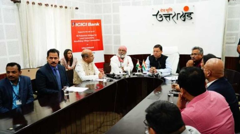 CM धामी ने किया पर्वतीय जनपदों के विभिन्न गांवों में निर्मित 55 पुलों का वर्चुअल लोकार्पण…