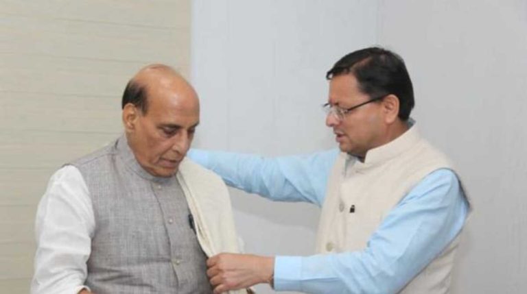 रानीखेत और लैंसडाउन के इन मुद्दों को लेकर सीएम धामी ने की रक्षा मंत्री से बात…