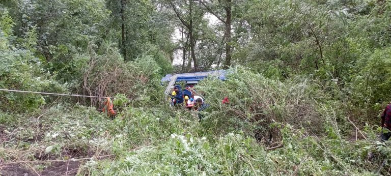 उत्तरकाशी : गंगोत्री राष्ट्रीय राजमार्ग गंगनानी के पास एक बस दुर्घटनाग्रस्त, 33 यात्री थे सवार