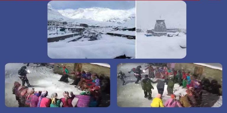 टिहरी में हुई ये शादी सु्र्खियां में छाई, बर्फबारी के बीच घराती-बरातियों का डांस बना चर्चा का विषय…