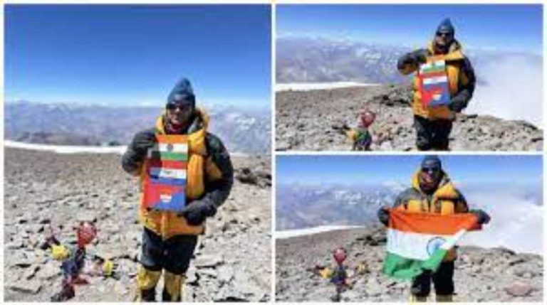 उत्तराखंड: राजेन्द्र नाथ ने फतह की सबसे ऊँची चोटी माउंट अंकोकागुआ, लहराया तिरंगा…