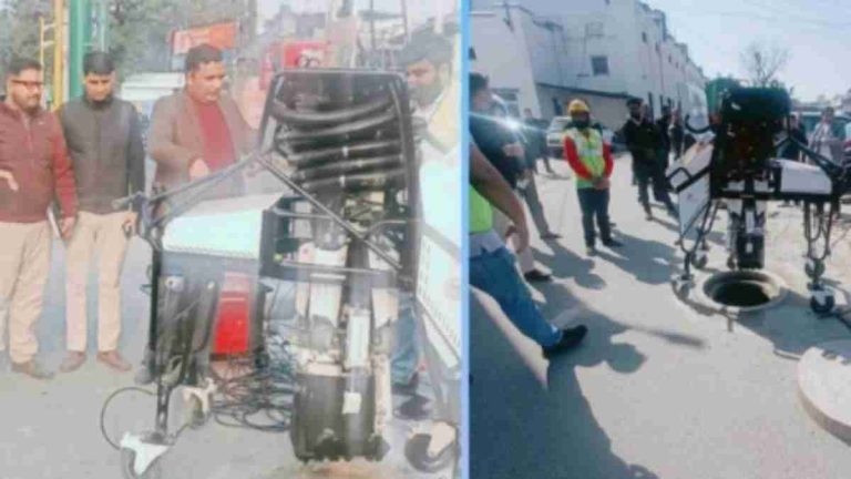 देहरादून स्मार्ट सिटी की एक और नयी पहल, सीवर मैनहोल की सफाई का नया प्रबन्ध…