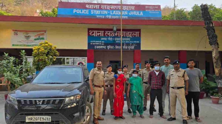 Crime: नीलकंठ मार्ग पर महिला की हत्या करने वाले तीन आरोपी हरियाणा से गिरफ्तार…