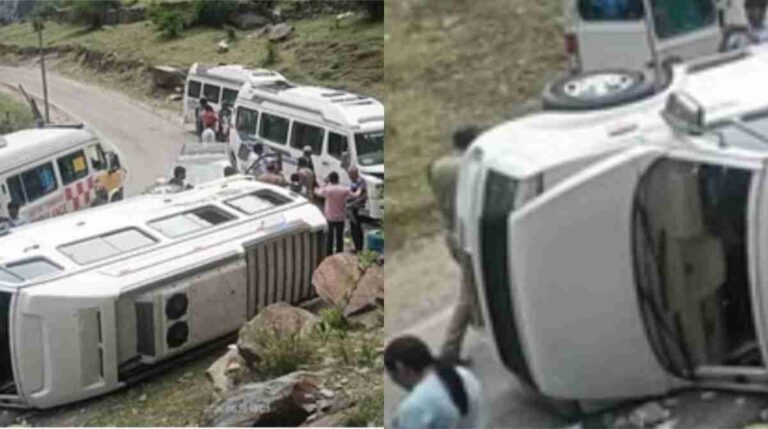 हादसा: उत्तराखंड में यहां तीर्थयात्रियों का वाहन हुआ दुर्घटनाग्रस्त, बस में सवार थे 18 लोग…