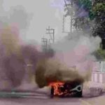 हादसा: विधानसभा के आगे कार मे लगी आग हड़कंप…
