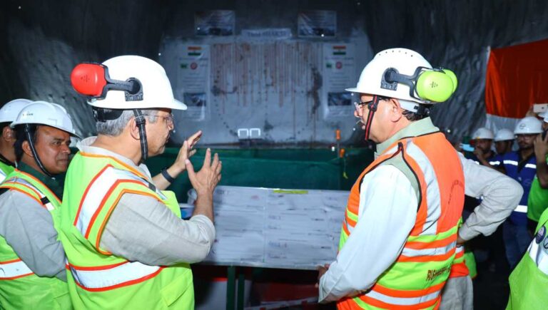 भारत में सबसे लंबी सुरंग उत्तराखंड के देवप्रयाग सौड़ से जनासु तक 14.49 किमी का हुआ ब्रेकथ्रू