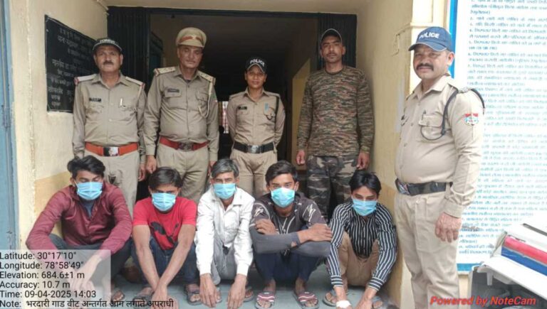 आग से जंगलों को नुकसान पहुंचाने वालों पर हुई कार्यवाही