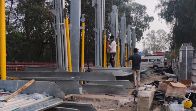 राज्य की प्रथम ऑटोमेटेड मैकेनिक पार्किंग अपने अंतिम चरण में, जल्द  जनमानस को समर्पित