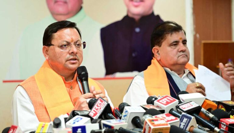 मुख्यमंत्री ने भाजपा कार्यालय में मीडिया से वार्ता की…