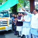 मुख्यमंत्री धामी ने उत्तराखण्ड परिवहन निगम द्वारा संचालित की जा रही 20 नई वातानुकूलित यूटीसी मिनी (ट...