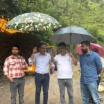 जिलाधिकारी ने यमुनोत्री हाइवे पर ओजारी और स्यानचट्टी क्षेत्रों का निरीक्षण किया