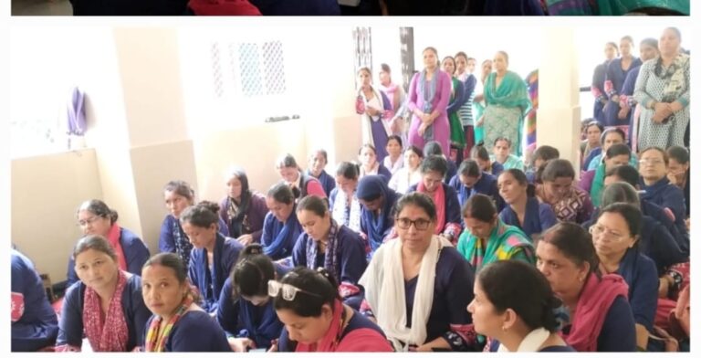 मुख्यमंत्री एकल महिला स्वरोजगार योजना की दी जानकारी