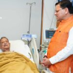 मुख्यमंत्री पुष्कर सिंह धामी ने मैक्स हॉस्पिटल में जाकर पूर्व मुख्यमंत्री भुवन चंद्र खंडूरी के स्वास...
