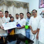 आपदा राहत हेतु सत्संग संस्था ने मुख्यमंत्री राहत कोष में प्रदान की ₹1 करोड़ की सहयोग राशि