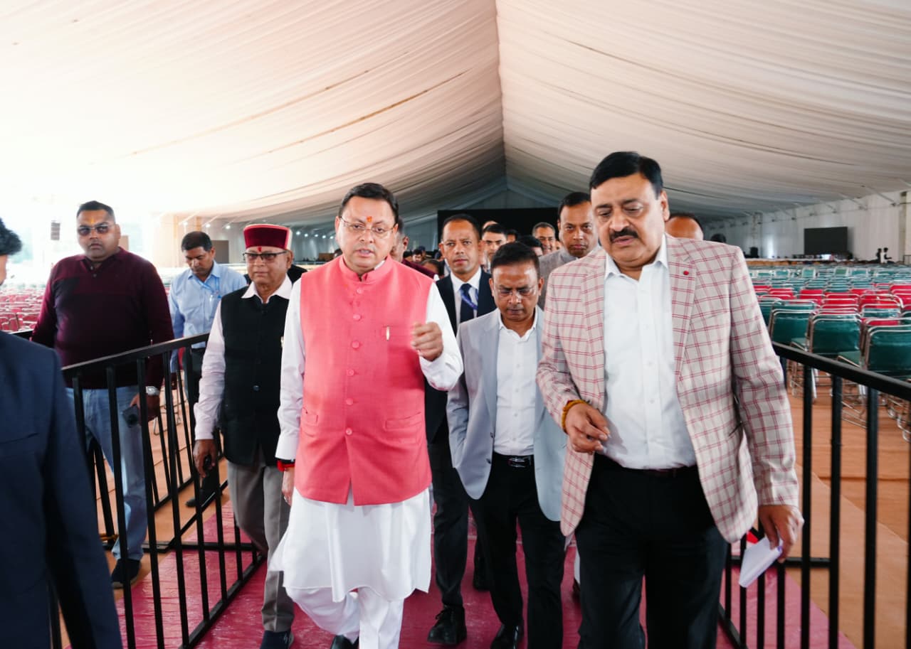 उत्तराखंड राज्य रजत उत्सव की तैयारियां जोरों पर मुख्यमंत्री धामी ने एफ आर आई में लिया तैयारियों का जायजा