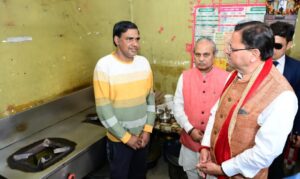 रेस्टोरेंट पहुंचकर मुख्यमंत्री ने लिया गैस आपूर्ति का जायजा…