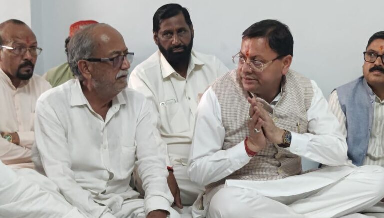 रामनगर में मुख्यमंत्री ने जताया शोक, विधायक दीवान सिंह बिष्ट के आवास पहुंचे…