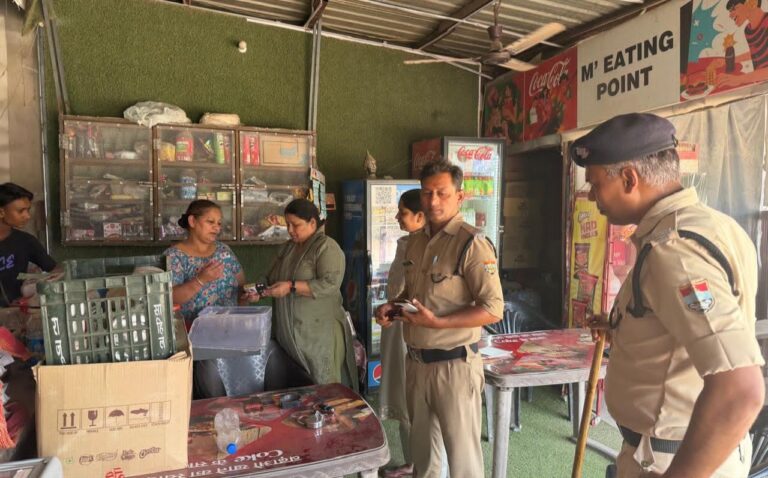 यूपीईएस के आसपास तंबाकू बेचने वालों पर कार्रवाई…